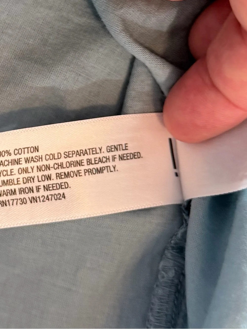 Universal Thread Light Blue Short Sleeve Popover Blouse